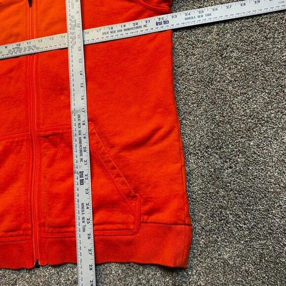 Nike SB 6.0 Icon Hoodie Men Large Orange‎ Sweatshirt Logo Vintage Full Zip Logo - Picture 4 of 4